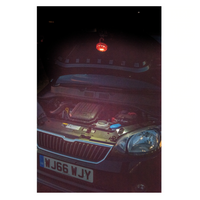 Girofar led , 9 functii, 15 LED, magnet, carlig, rezistent impact, Silverline