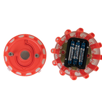Girofar led , 9 functii, 15 LED, magnet, carlig, rezistent impact, Silverline
