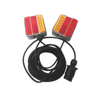 Kit stop lampi cu LED si magnet 12V