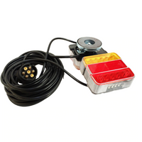 Kit stop lampi cu LED si magnet 12V