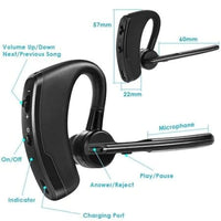 Casca Bluetooth profesionala V8, Wireless, eliminare zgomot, sunet HD,Negru