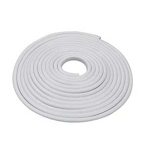 Banda Protectie Usa Auto Alba pentru Usi din Cauciuc 5M