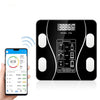 Cantar Bluetooth cu analiza corporala, functie BMI, sticla