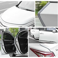 Banda Protectie Usa Auto Alba pentru Usi din Cauciuc 5M