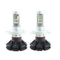 Led pentru faruri auto H7 super white Carguard, 12-24V - 4000 Lumeni, omologare E8