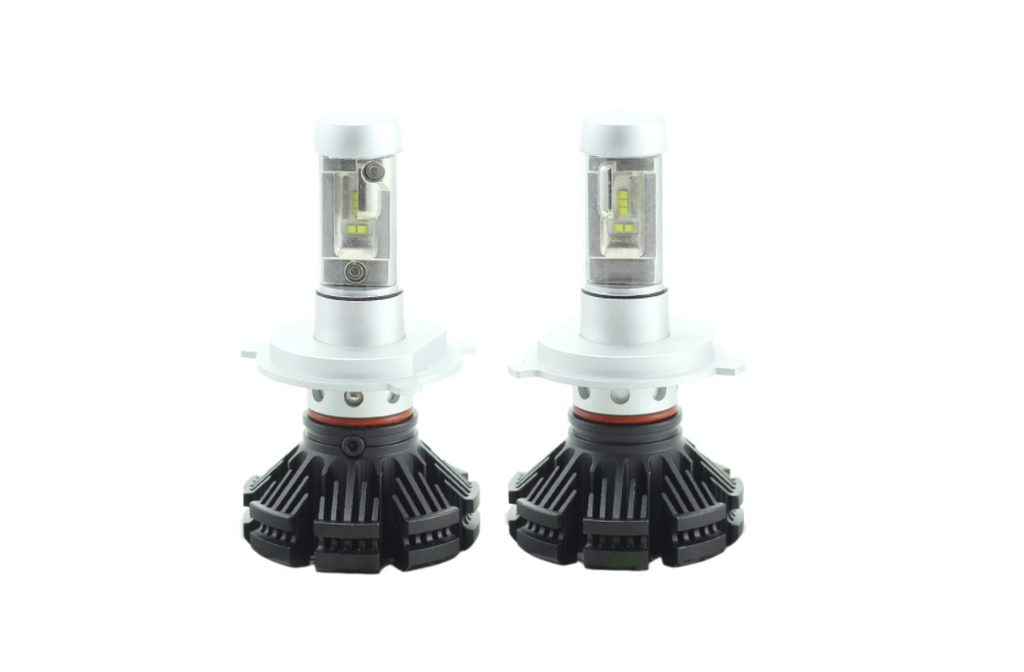 Led pentru faruri auto H7 super white Carguard, 12-24V - 4000 Lumeni, omologare E8