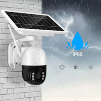Camera de supraveghere Wifi cu Panou Solar Atasat si Senzor de Miscare