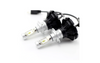 Led pentru faruri auto H7 super white Carguard, 12-24V - 4000 Lumeni, omologare E8