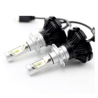 Led pentru faruri auto H7 super white Carguard, 12-24V - 4000 Lumeni, omologare E8