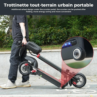 Trotineta electrica E10, viteza 50km/h autonomie 30-40 km , leduri RGB, Negru