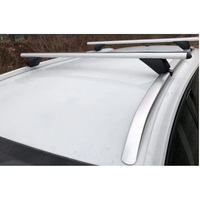 Bare Transversale Portbagaj din Aluminiu pentru Auto cu Bare Lipite de Plafon