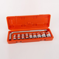 Chei Tubulare cu Maner Cupla 9 Pcs