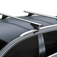 Bare Transversale Portbagaj din Aluminiu pentru Auto cu Bare Lipite de Plafon