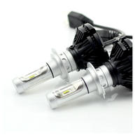 Led pentru faruri auto H7 super white Carguard, 12-24V - 4000 Lumeni, omologare E8